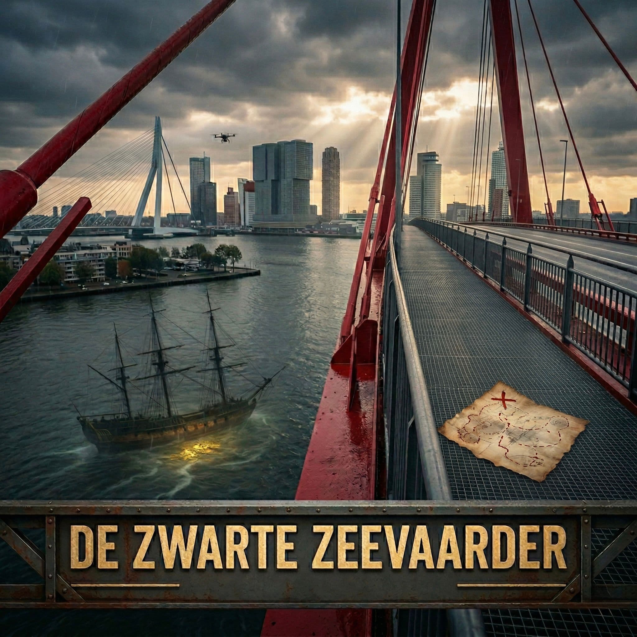 Stadstour afbeelding Rotterdam - De Zwarte Zeevaarder